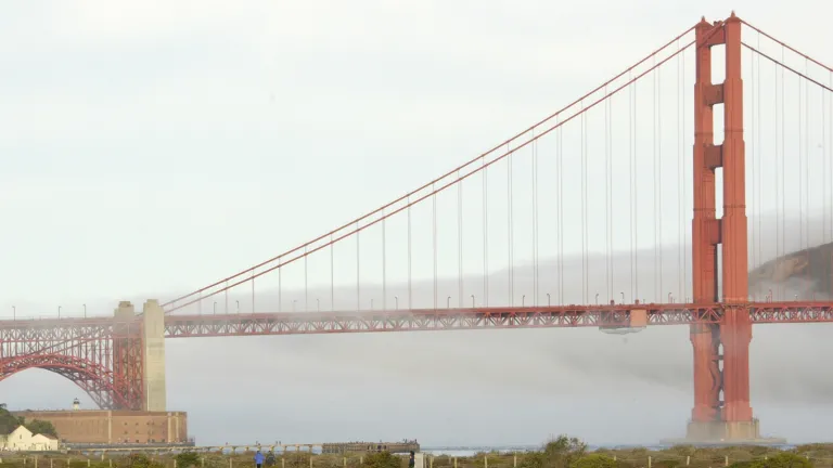Golden Gate Bridge from Crissy Field