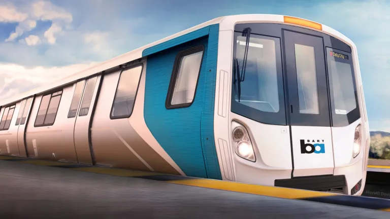 New BART Rail Car Rendering