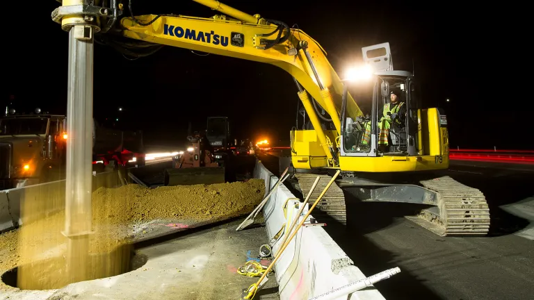 I-680 Express Lane construction