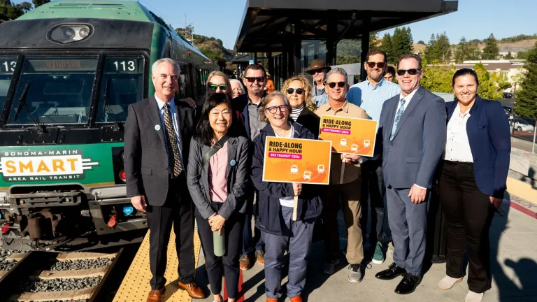 Transit Exec ride along
