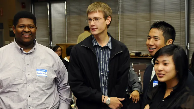 High school interns.