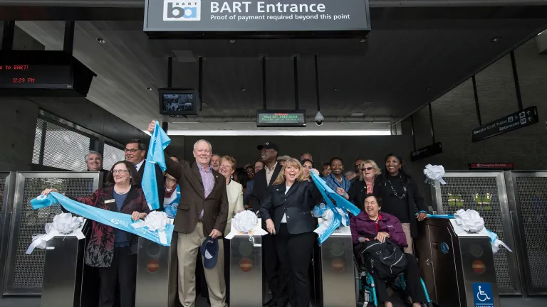 Opening of BART to Antioch Extension