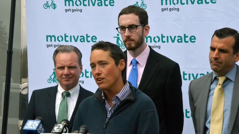 Bike Share expansion press conference