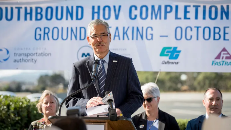 Groundbreaking for I-680 Southbound Express Lanes