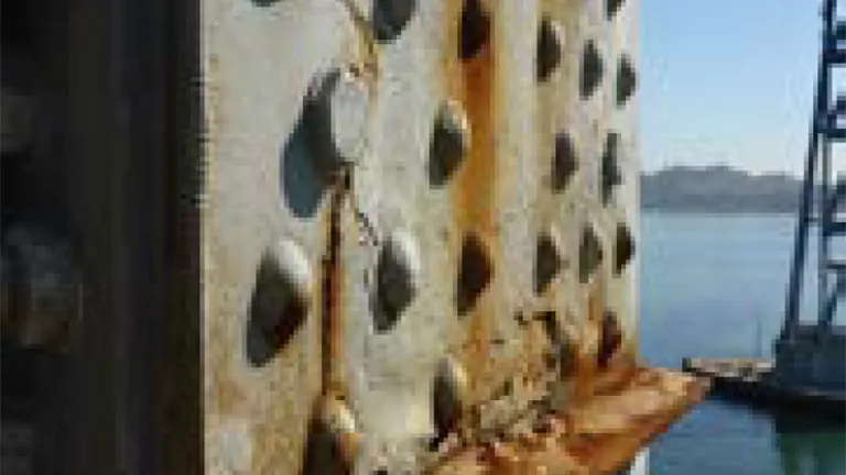 Harsh marine conditions create a constant fight against steel corrosion on the Bay Area's bridges.