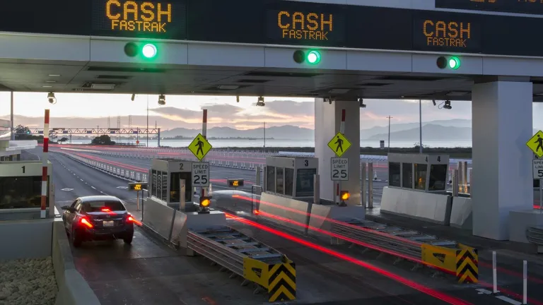 Toll plaza