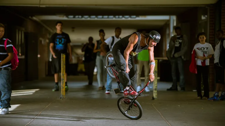 Bay Area BikeMobile at Antioch High School