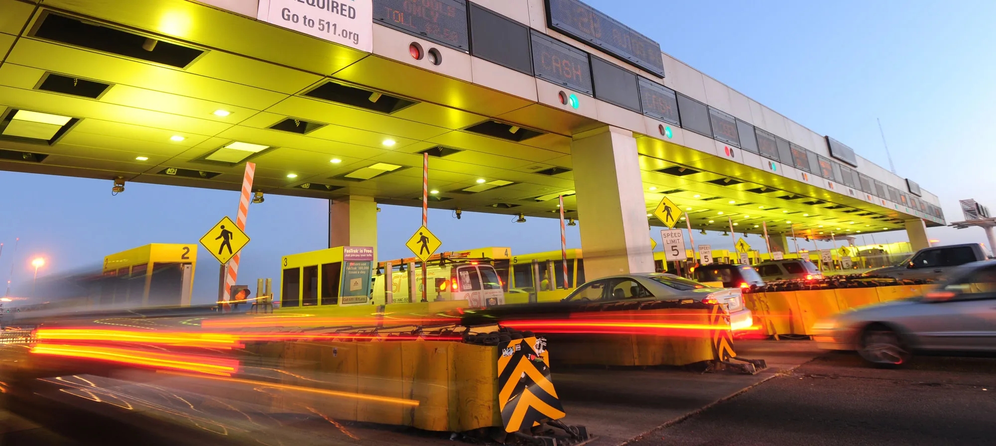 Toll plaza