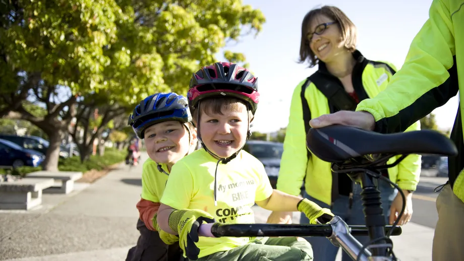 Getting the next generation of cyclists on board, 2012.