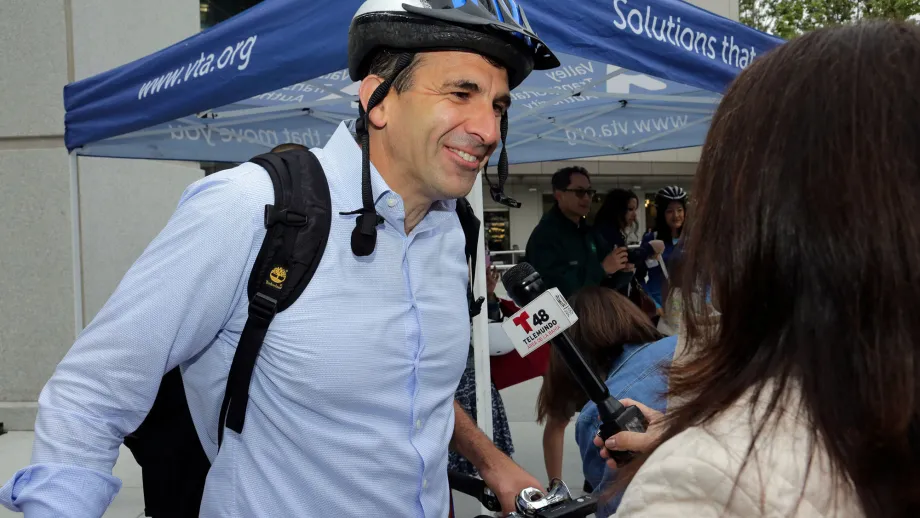 MTC Commissioner and San Jose Mayor Sam Liccardo