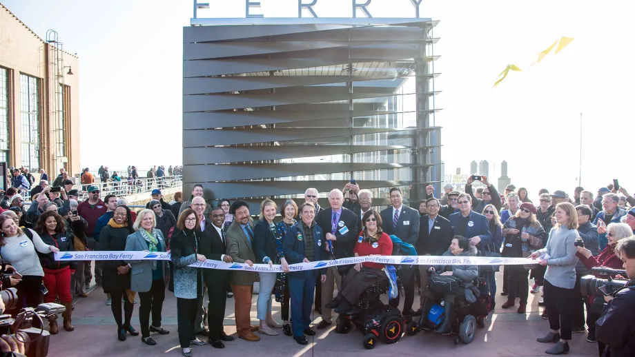Richmond Ferry Terminal Opening