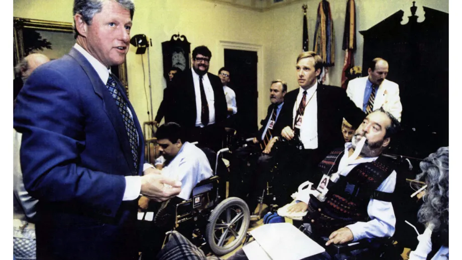 Ed with Bill Clinton