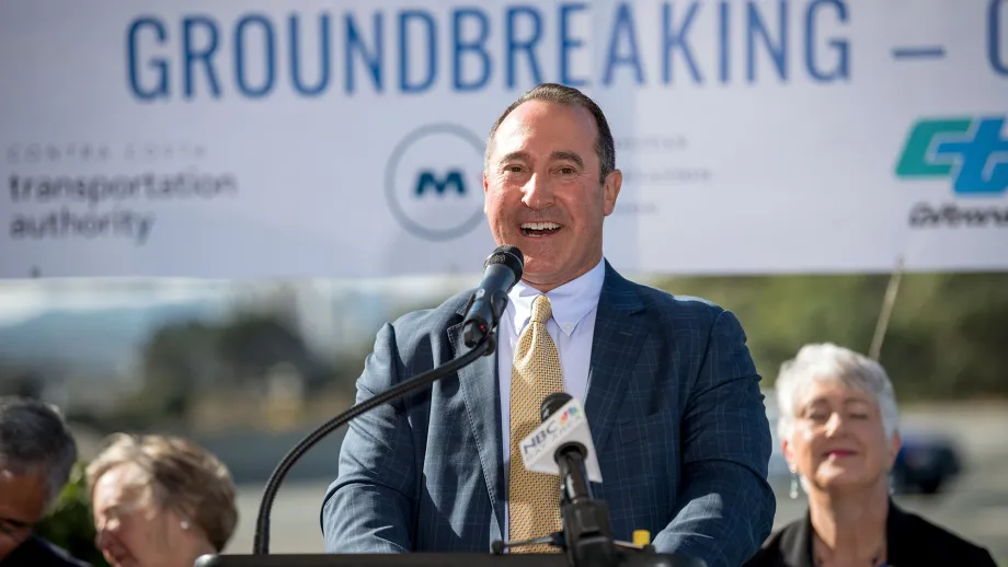 Groundbreaking for I-680 Southbound Express Lanes