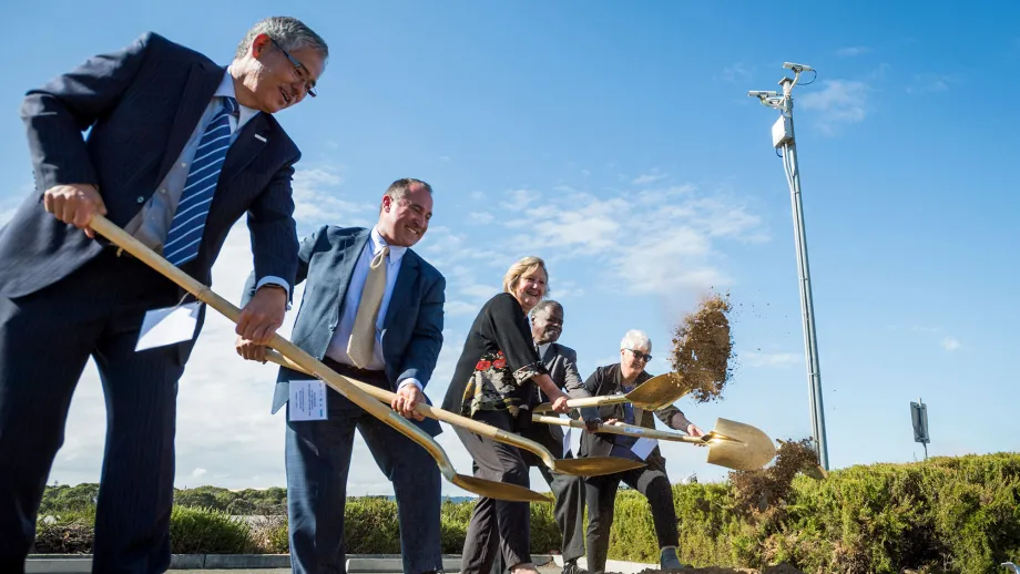 Groundbreaking for I-680 Southbound Express Lanes