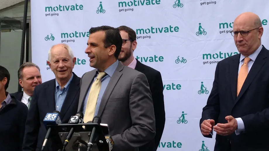 Bike Share expansion press conference