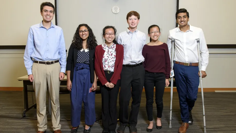 Interns from MTC's 2018 High School Internship