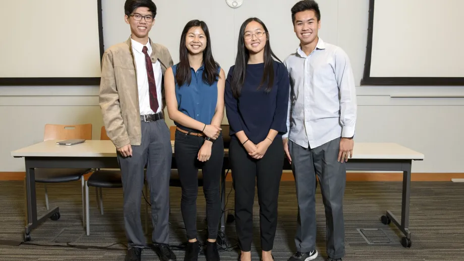 Interns from MTC's 2018 High School Internship