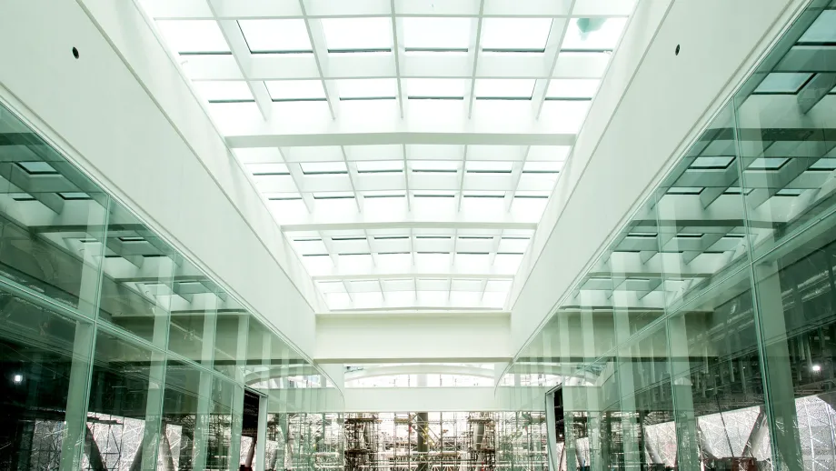 inside view of Transbay Terminal 