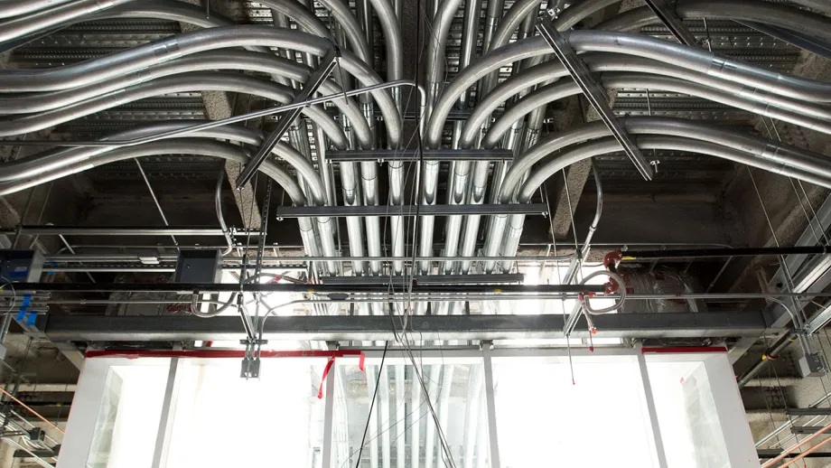 inside view of Transbay Terminal 