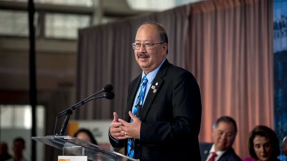 Salesforce Transit Center Ribbon Cutting