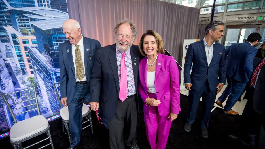 Salesforce Transit Center Ribbon Cutting