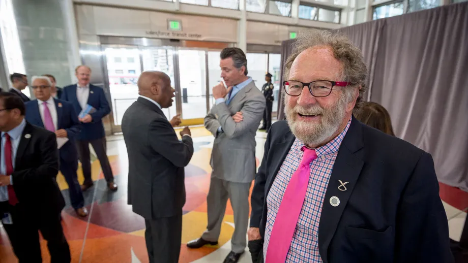 Salesforce Transit Center Ribbon Cutting