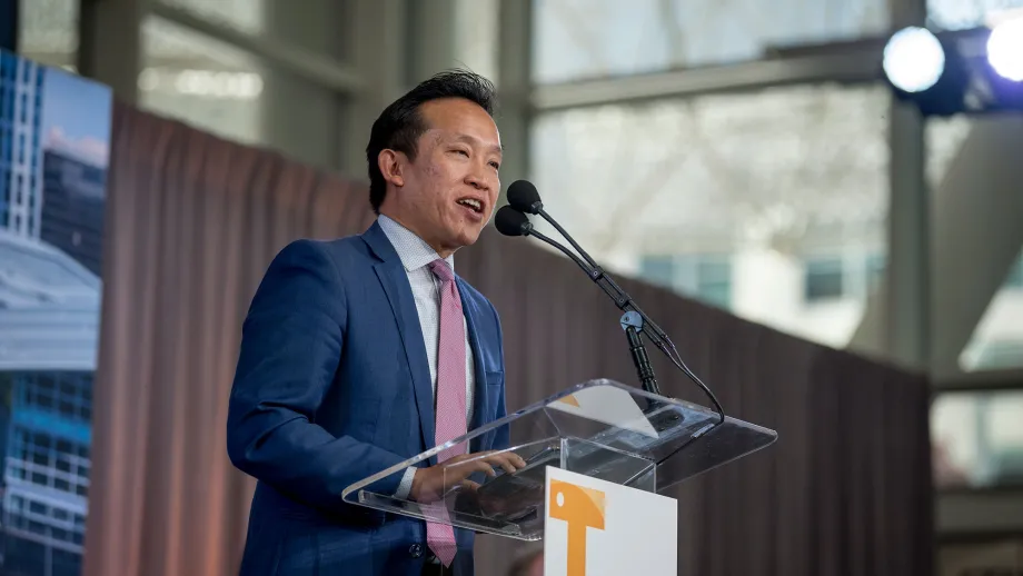 Salesforce Transit Center Ribbon Cutting