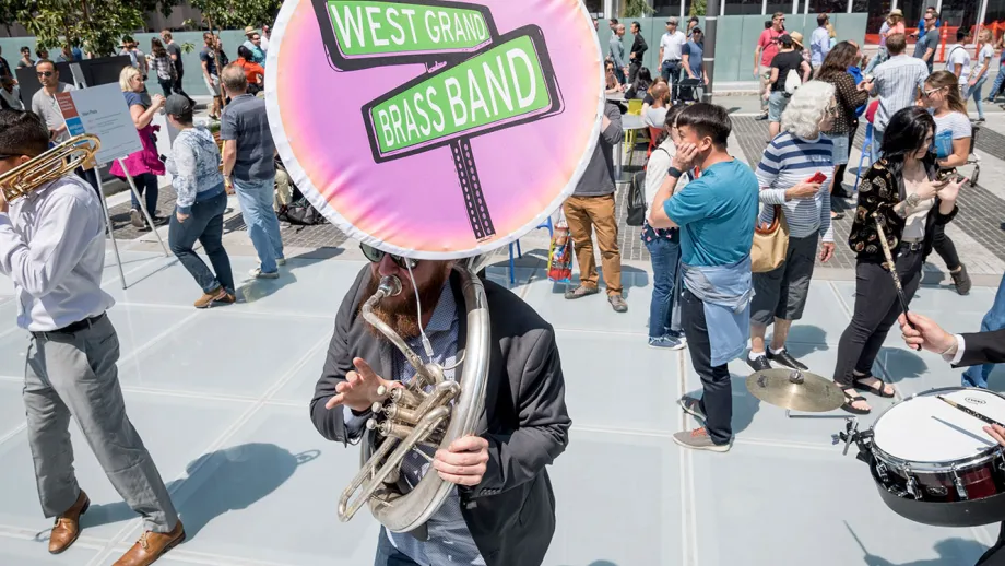 Salesforce Transit Center Public Opening