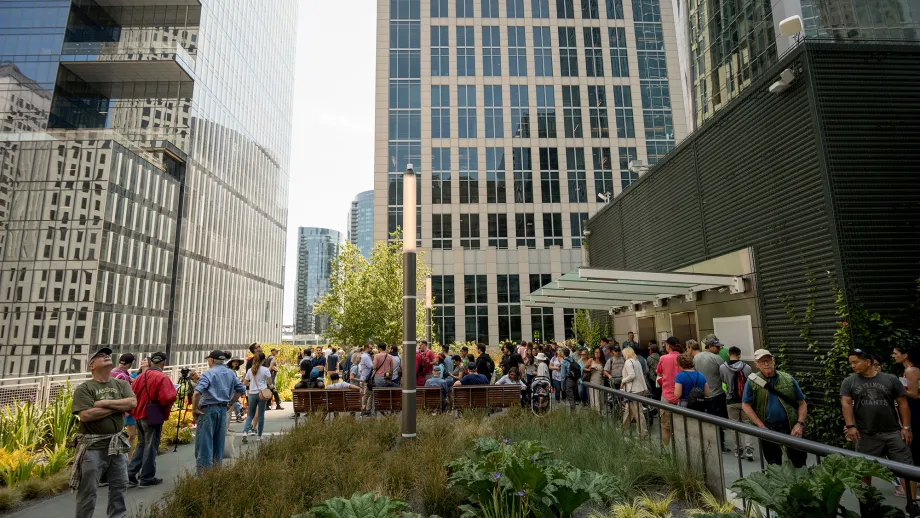 Salesforce Transit Center Public Opening