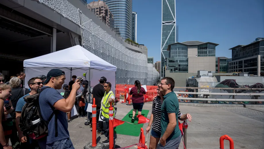 Salesforce Transit Center Public Opening