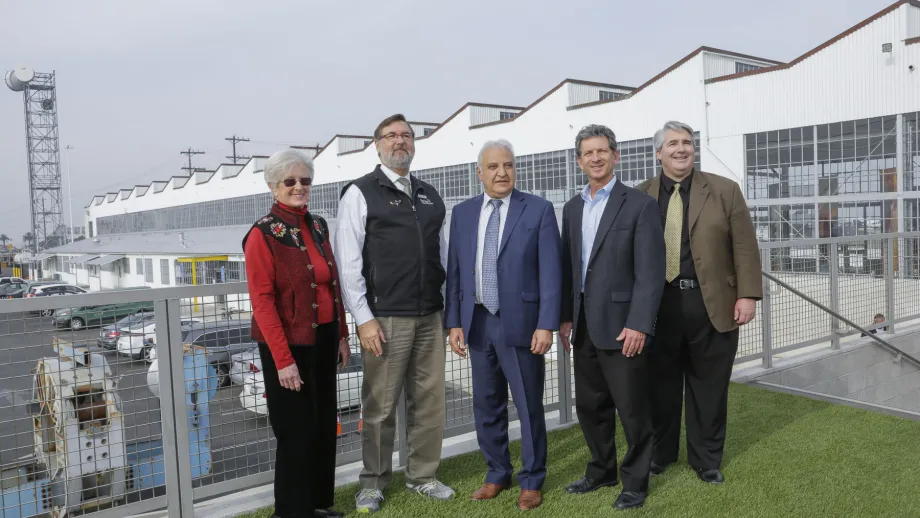 Bridge Yard Building Lease Signing Ceremony