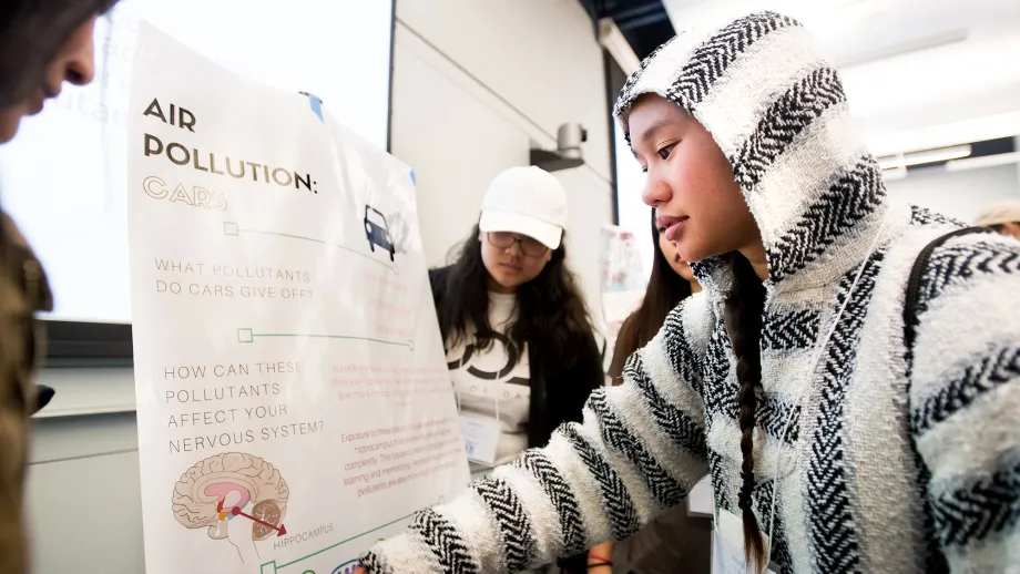 young adults presenting
