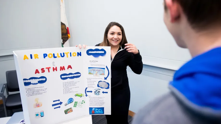 young adults presenting