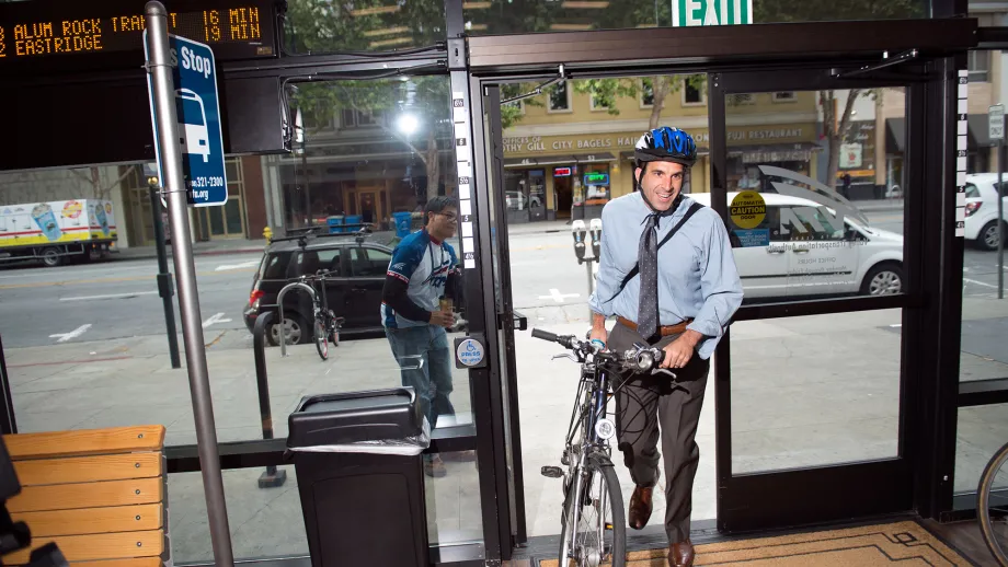 MTC Commissioner and San Jose Mayor Sam Liccardo
