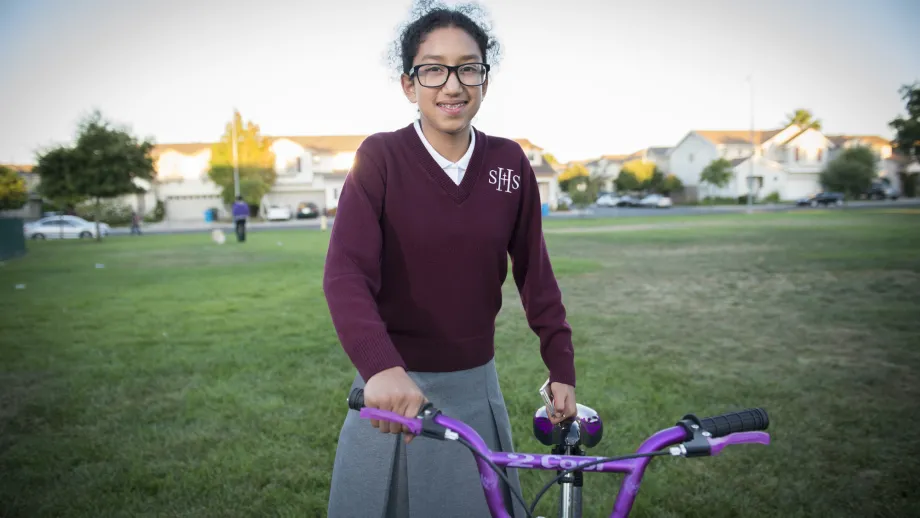 Family Biking Workshop in East Palo Alto