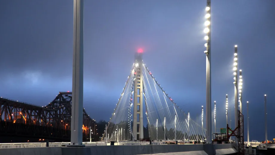 Lighting the Bay Bridge East Span