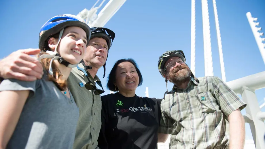 Alex Zuckerman's sons and Oakland Mayor Jean Quan