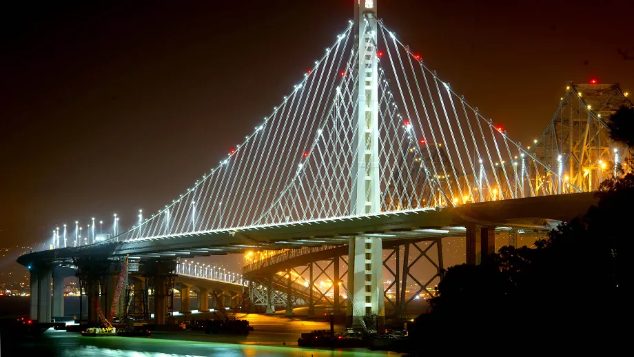 Lighting the Bay Bridge East Span