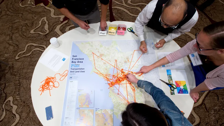 The live-work-play mapping exercise