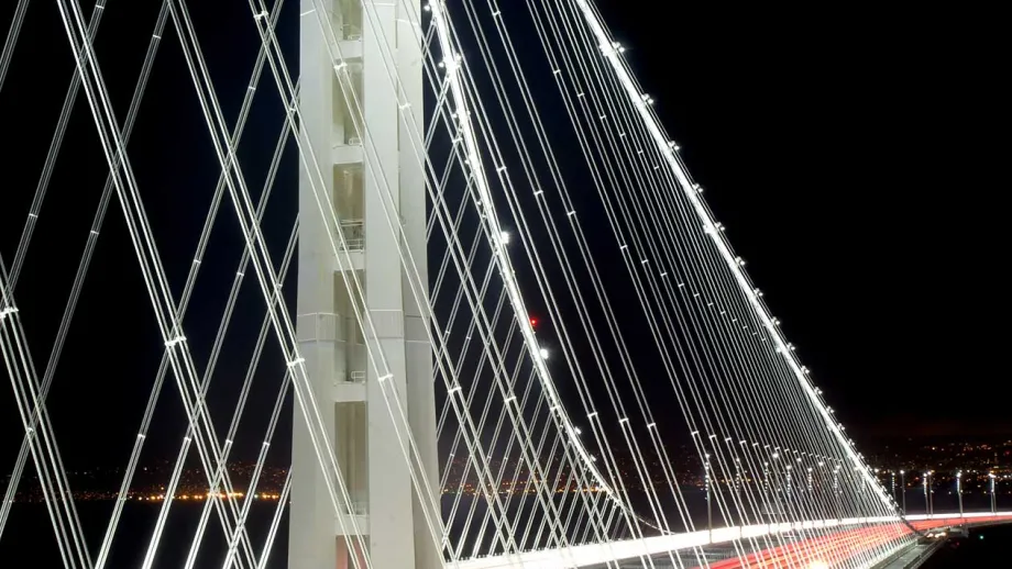 Self-Anchored Suspension portion of new SFOBB East Span 