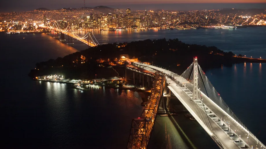Lighting the Bay Bridge East Span