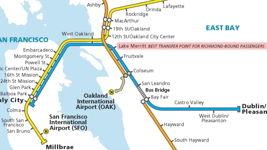 BART Track Shutdown