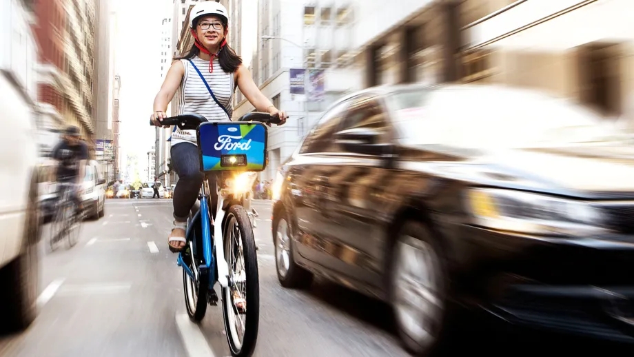 Ford GoBike rider