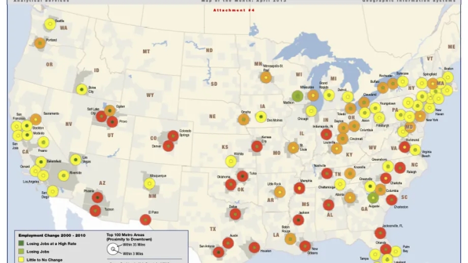 Job Sprawl Map
